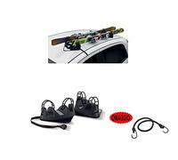 PORTA SCI MAGNETICO PORTASCI CON CALAMITA DA TETTO PER AUTO SOSTEGNO SCI MAGNETICO 2 PAIA DI SCI OMOLOGATO PER TETTO AUTO NON IN VETRO