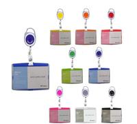 Porta-Sci Pass Documento Jacobs Doming Incl. Portabadge Targa Nome Billy Formato Orizzontale Portabadge Portabadge Allungabile Schluesseljojo Portachiavi Ruolo Chiave Portachiavi Catena Portachiavi