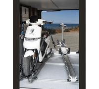Porta scooter per gavone del camper weih-tec motomove 150
