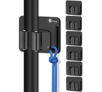 Porta Scope Parete, 6 Pcs Porta Scope Parete Adesivo, Mobile Porta Scope per Int