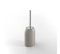 PORTA SCOPINO DA TERRA BICCHIERE SCOPINO WC TOILETTE SET BAGNO TORTORA BIRD