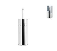 Porta scopino Wc Home Pulindo In Acciaio Inox Forato 9,5X37 H