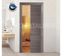 Porta scorrevole a scomparsa con CHIUSURA AUTOMATICA per PORTE BAGNO scrigno