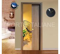 Porta scorrevole a scomparsa con CHIUSURA AUTOMATICA per PORTE BAGNO scrigno