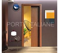 Porta scorrevole a scomparsa con CHIUSURA AUTOMATICA per PORTE BAGNO scrigno