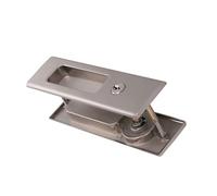 Porta scorrevole da incasso a scomparsa Design Bambino sicuro fermi Forte costruzione in metallo per uso bagno Porta scorrevole minimalista Chiudi