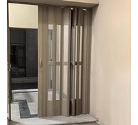 Porta scorrevole del bagno, porta pieghevole a fisarmonica senza binari per lavanderia, cucina, camera da letto, corridoio, divisorio con chiusura magnetica