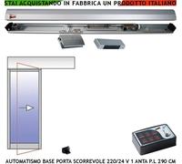 PORTA SCORREVOLE ESISTENTE AUTOMATISMO PASSAGGIO 290 CM 220/24 V RADAR PINZA VET