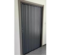 Porta scorrevole per armadio, design a fisarmonica in alluminio per porte e piccoli spazi, divisorio temporaneo ideale