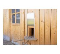 Porta scorrevole per pollaio - KERBL - Alluminio - 22 x 33 cm - Taglia S