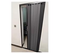 Porta scorrevole pieghevole a fisarmonica, divisorio versatile per cucina, bagno o camera da letto, soluzione temporanea per divisorio interno
