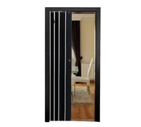 Porta scorrevole pieghevole magnetica a fisarmonica divisorio multifold armadio porta con maniglia per patio, garage e camera da letto, 66 x 150 cm