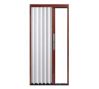 Porta scorrevole pieghevole,Schermo di privacy bloccabile,Salvaspazio, facile da pulire, impermeabile.per porta/lavanderia/doccia del bagno(44x80in (111.8x203cm))