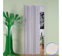 27312 - PORTA A SOFFIETTO IN PVC colore pino 83x214 cm. "MAYA pino"
