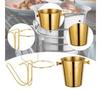 Porta-secchiello per Ghiaccio Da Tavolo, Leggero, per Barbecue, Viaggi,