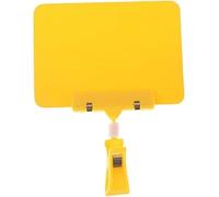 Porta segnaletica, clip for segnaletica Morsetti for display a doppia testa da 10 pezzi