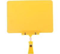 Porta segnaletica, clip for segnaletica Morsetti for display a doppia testa da 10 pezzi