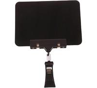 Porta segnaletica, clip for segnaletica Morsetti for display a doppia testa da 10 pezzi