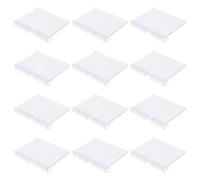 Porta segnaletica, Etichette for scaffali 150PCS Porta etichette for rastrelliera in filo di plastica Espositore for prezzi Clip for Supporti for la conservazione al dettaglio for scaffalature