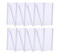 Porta segnaletica, Etichette for scaffali 90 pezzi Supporti for etichette trasparenti for cestelli for in filo metallico, organizzazione di stoccaggio del frigorifero, cartellini dei prezzi