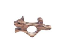 Porta segnalibri in legno a forma di cane e gatto, fatto a mano, per libri, accessori da lettura per studenti e amanti dei libri (cani)