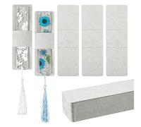 Porta Segnalibro in Resina da 50 Pezzi, Segnalibro per Bomboniere Kraft Copertine per Segnalibri per Confezioni di Segnalibri Confezione per Piccole Imprese (Bianco)