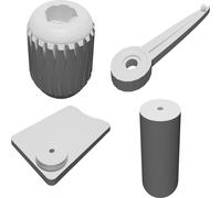 Porta Segnapunti per Carrello Golf Sun Mountain Clicgear Accessorio 3D
