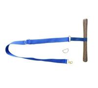 Porta Sella con Cinghia Salvaspazio | Design Compatto da Parete, Porta Sella in Legno, per maneggio, box, Proprietari di Cavalli