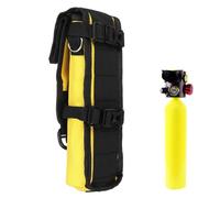 Porta serbatoio ossigeno - Borsa cilindro di ossigeno 0,5 L per immersioni leggere. Adatto per principianti e con borse TOR da immersione e sacchetti di trasporto - equi