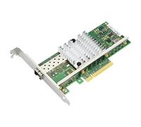 Porta SFP+ della scheda di rete della fibra di velocità veloce 10G PCIe 8X per i server Adattatori Ethernet a bassa latenza del NAS desktop