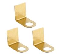 Porta shampoo per la doccia, 3 ganci in acciaio, con pellicola autoadesiva, per doccia, bagno, balsamo, dispenser di sapone in metallo, legno, a parete