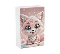 Porta sigarette in plastica Candy Fox impermeabile, porta sigarette per 20 pezzi formato King Size, resistente agli urti, accessorio per confezione di sigarette, per fumatori donne e uomini