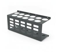Porta Silicone da Parete in Metallo Organizzatore Nero per Officina,