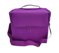 Porta Smalti Organizer Scatola Portaoggetti For Cosmetici, For Smalti Con Scomparti Valigetta Per Unghie(Purple)