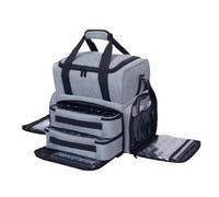 Porta Smalti Organizer Scatola Portaoggetti For Smalto Portatile Da Viaggio Staccabile Valigetta Per Unghie(Grey)