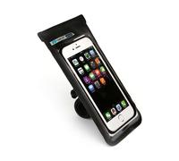Porta Smartphone Impermeabile B RACE per Manubrio Bici in PVC Nero 10.5x1.5x21 cm