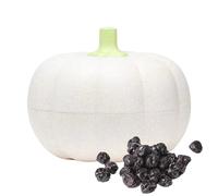 Porta snack a forma di zucca, ciotola rimovibile per snack a forma di zucca, ciotola per servire zucca di, vassoio porta snack a forma di zucca per frutta, noci, caramelle e snack natalizi,