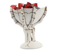 Porta Snack Halloween Ornamento Da Scrivania In Resina Casa Infestata Props