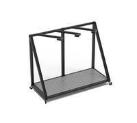 Porta Snowboard, Porta Surf da Pavimento, Porta Skateboard, Facile da Installare, con Pulegge A 360 Gradi(65x35cm)