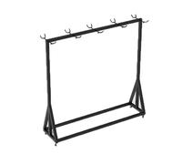 Porta Snowboard,Tavola da Surf Montato A Pavimento,Skateboard in Ferro con Pulegge A 360 Gradi, Facile da Installare(120x30cm)