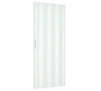 Porta soffietto da Interno 83x214cm in pvc bianco pastello
