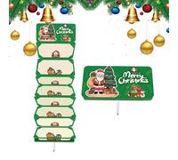 Porta Soldi per Natale,Articoli per Feste | Porta Denaro Babbo Natale Con 10 Scomparti - per Uomo Donna Ragazzi Figli Famiglia