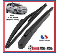 Porta Spazzola Braccio Tergicristallo Posteriore per Citroën C3 Picasso 1.2 THP