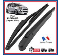 Porta Spazzola Braccio Tergicristallo Posteriore per Citroën C3 Picasso 1.2 THP