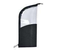 Porta Spazzole Trucco da Viaggio | Pochette Organizzatrice Trasparente Leggera con Cerniera - Astuccio per Prodotti da Toeletta | per Uomo Donna Valigia Beauty Spazzolino Dentifricio