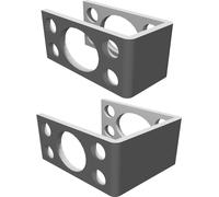 Porta Spazzolini con Slot Dentifricio 4 Posti Organizer Bagno Stampato