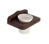 METAFORM Porta spazzolini in Legno e Ceramica MOD. Mathilde