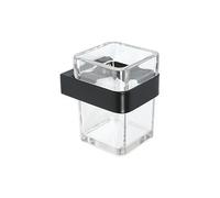 PORTA SPAZZOLINI Mod 25 Nero cm 8 x h 11 x 10 Accessori Bagno Metaform