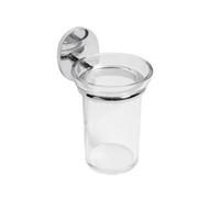 PORTA SPAZZOLINI Mod BIRD Cromo cm 8.2x h 13.3 x 11.0 Accessori Bagno Metaform