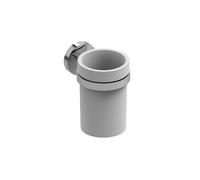 PORTA SPAZZOLINI MOD CLASS Cromo cm 7.8 x H 11.8 x 10.7